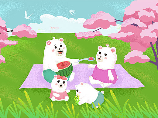 Midea Family-LOVE（图ZMTU0MjQyOTUy） - 图案 - 站酷设计师太丧尸原创素材 - 站酷ZCOOL