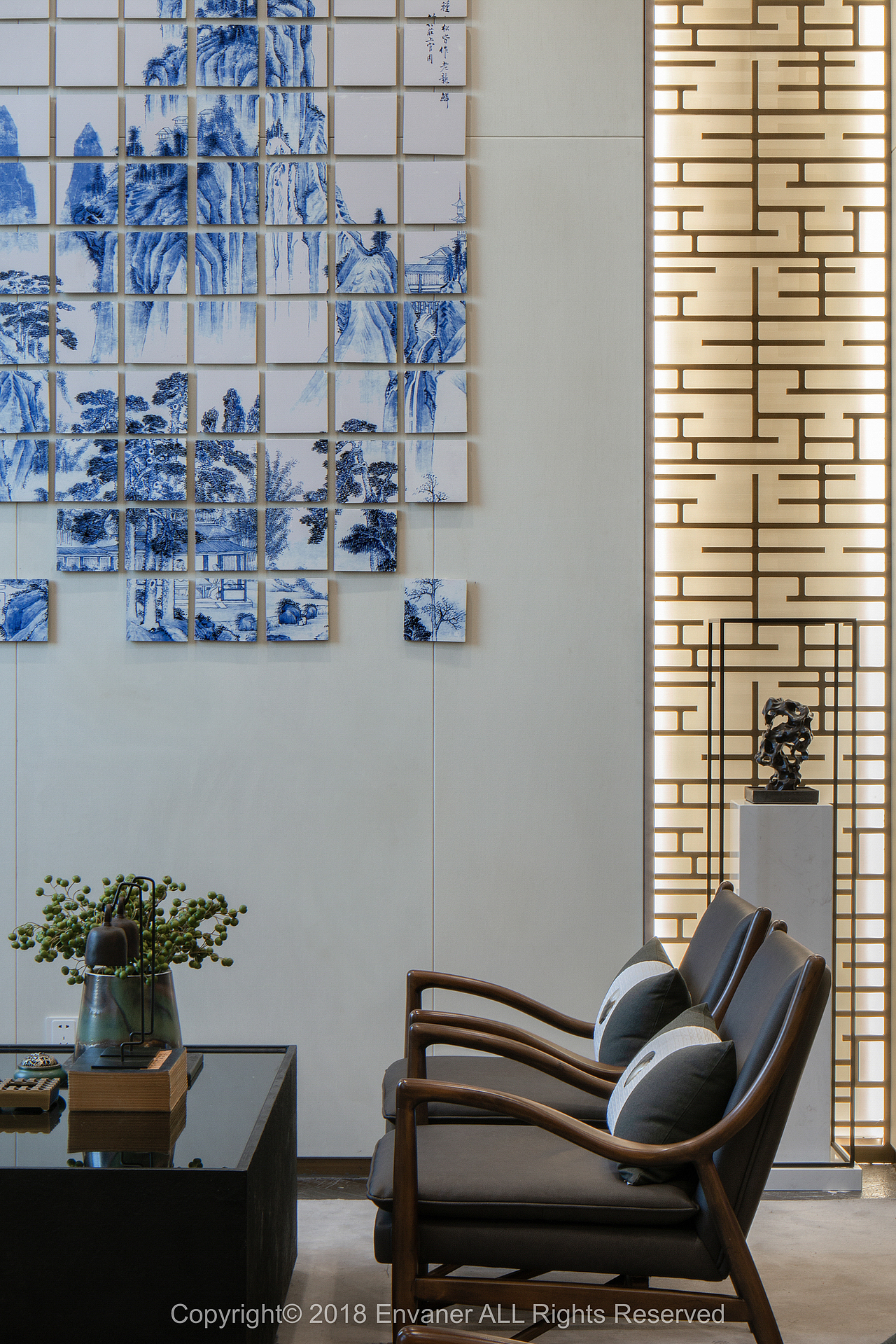 【恩万建筑摄影】天津世贸国风雅颂售楼处