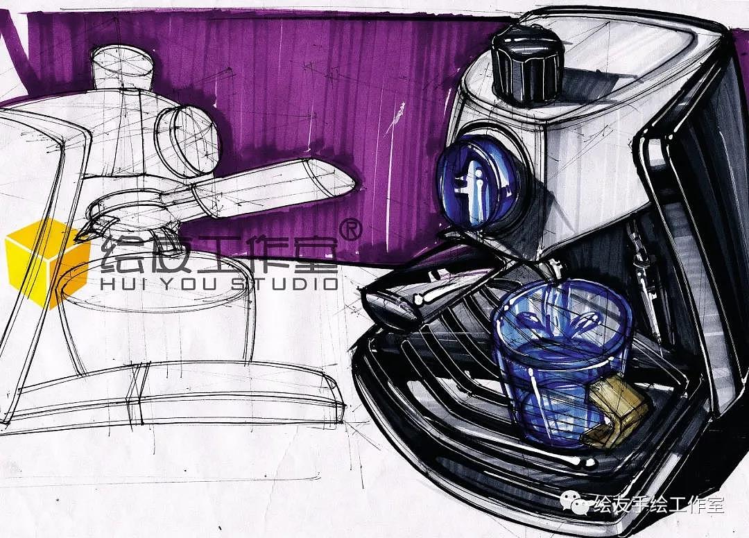 工业设计手绘作品