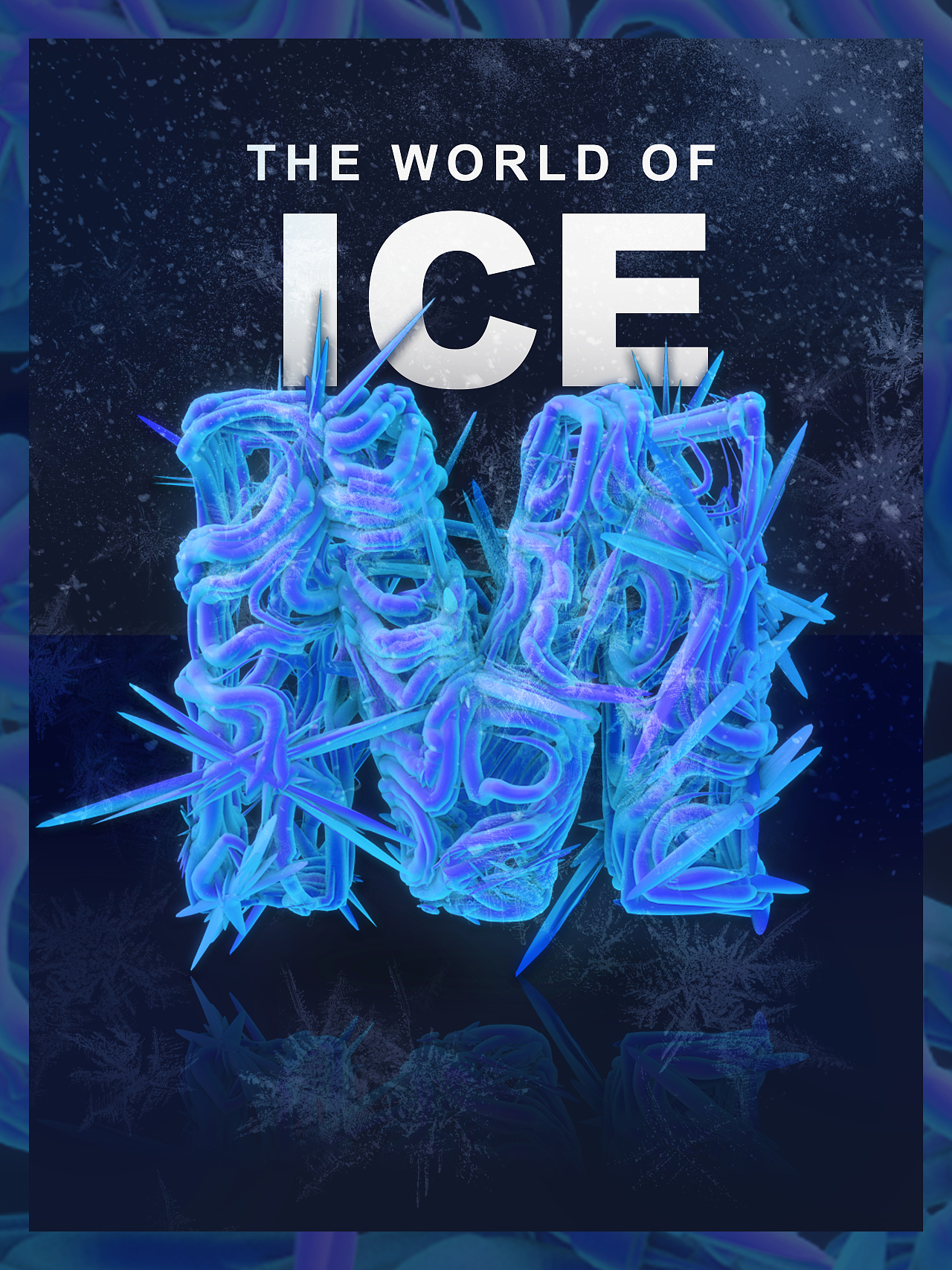 c4d域力场制作三维字体海报