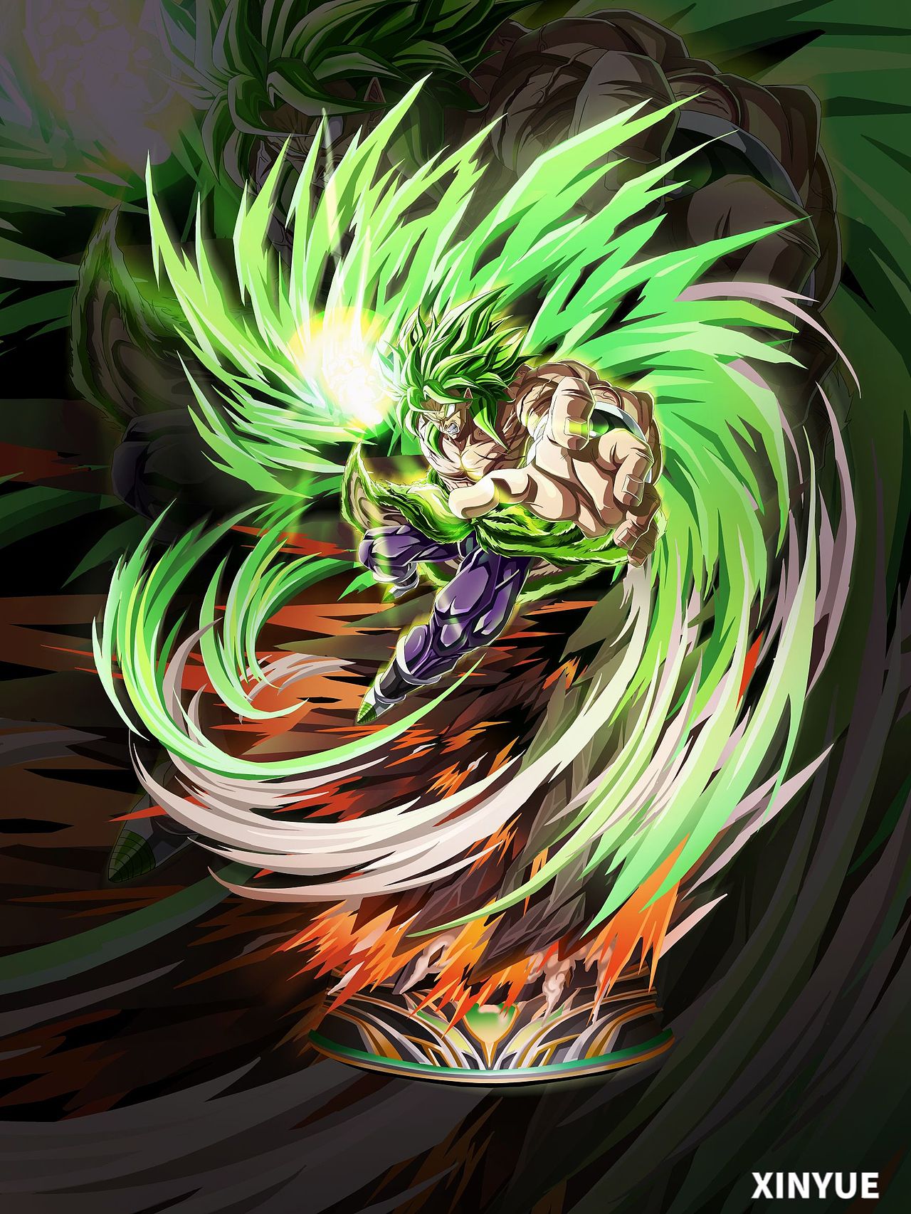 龙珠gk设计，布罗利（图ZMzMxOTk5MTY0） - 概念设定 - 站酷设计师欣月GK设计原创素材 - 站酷ZCOOL