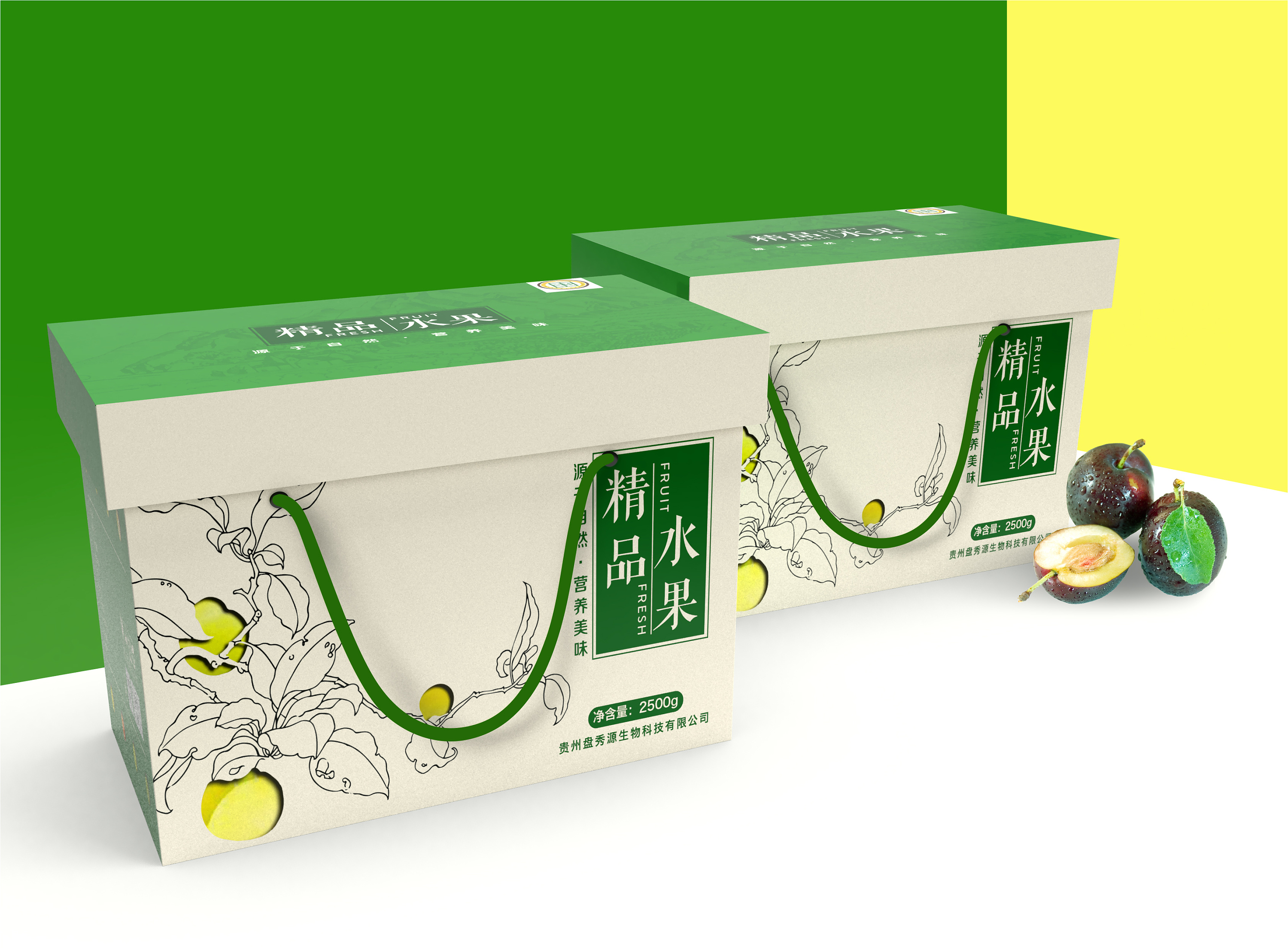 高端 精品水果礼盒包装设计