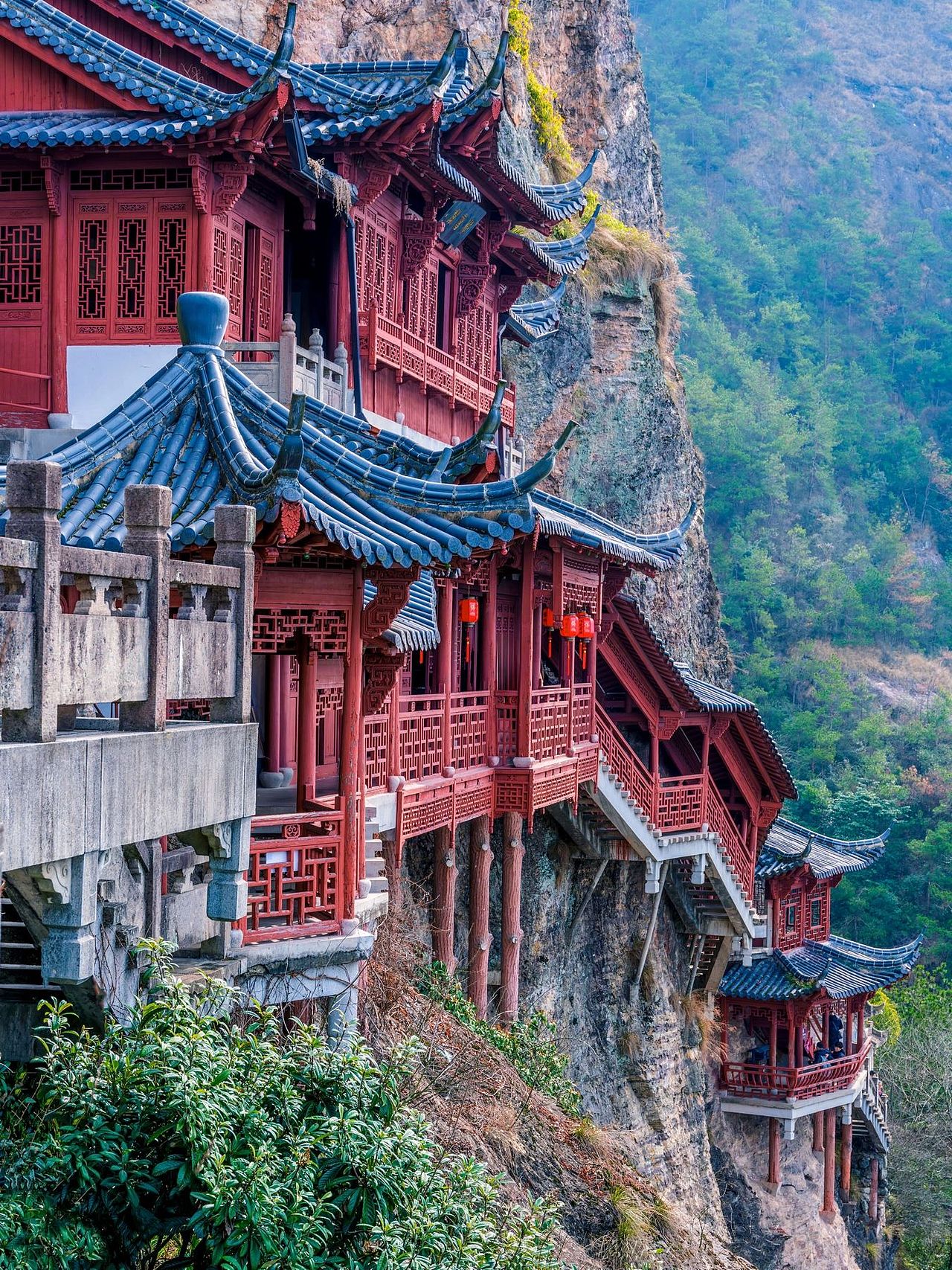 山西悬空寺,云端之上的奇幻古刹!