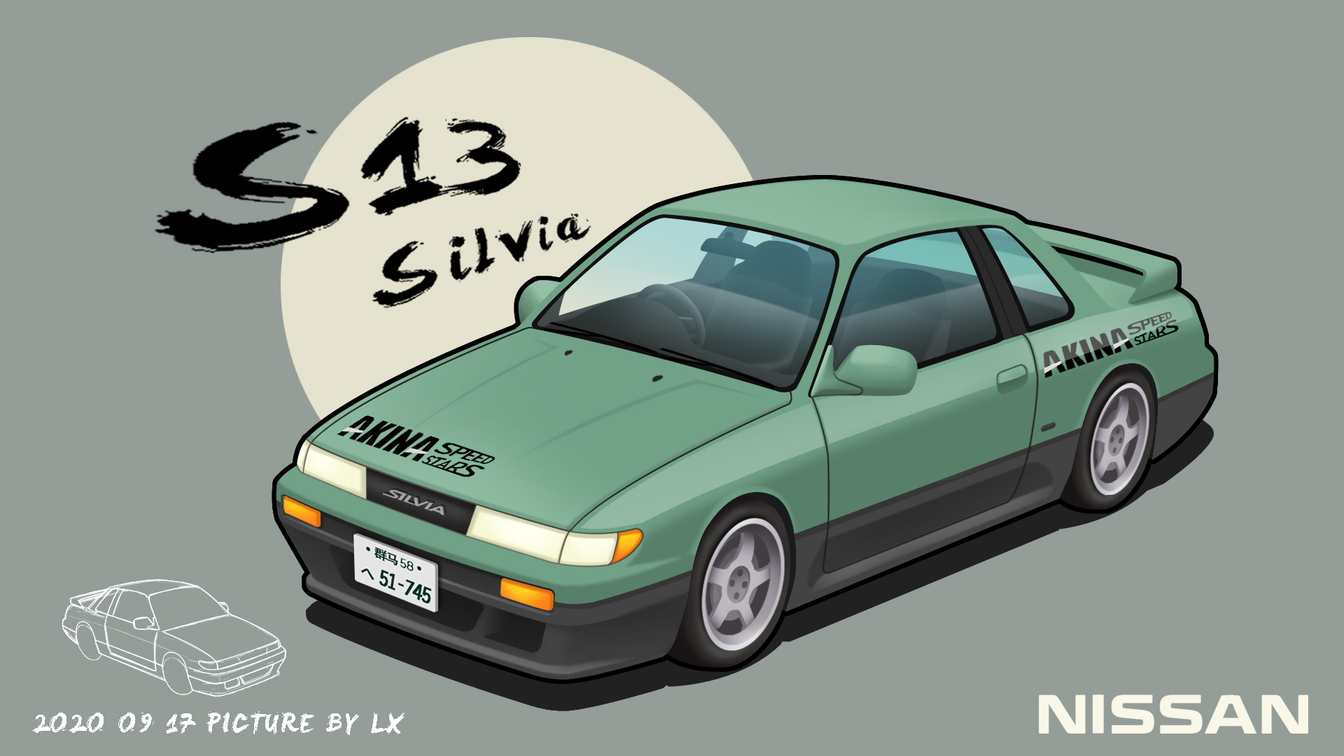 池谷浩一郎 nissan s13 silvia