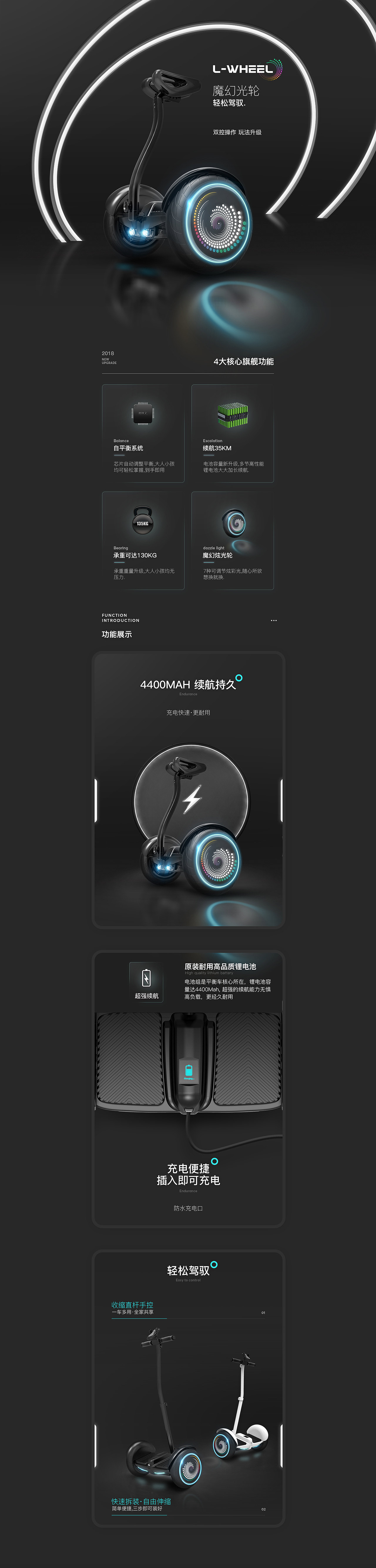 2017-2018电动平衡车详情合集