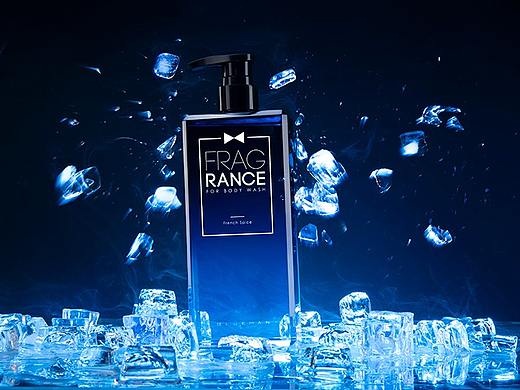 沐浴露创意拍摄 