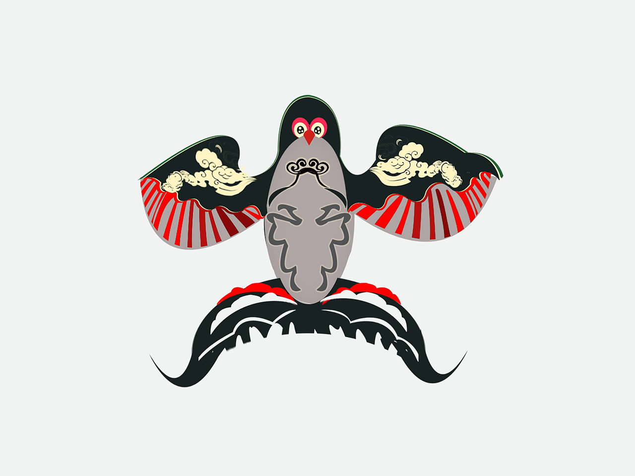 创意住岛家居品牌设计所喜作品:阿吉生煎品牌形象设计标签风筝作品