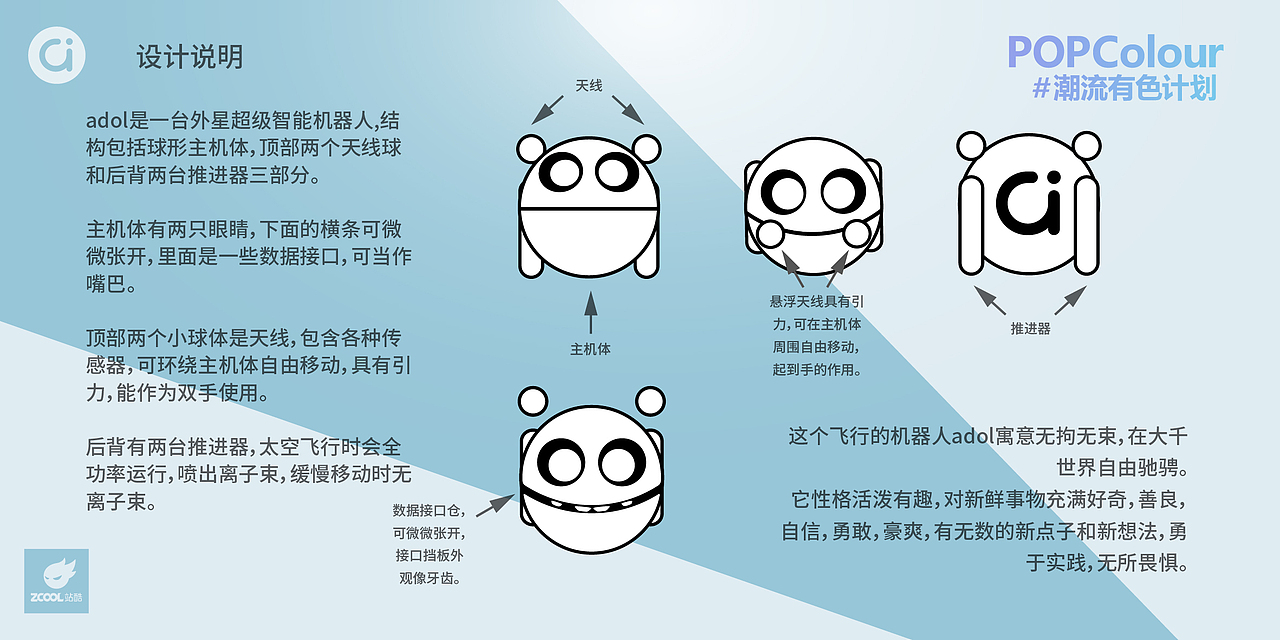 外星机器人adol（图ZMjEwODc3Mjc2） - IP形象 - 站酷设计师UpNorth原创素材 - 站酷ZCOOL
