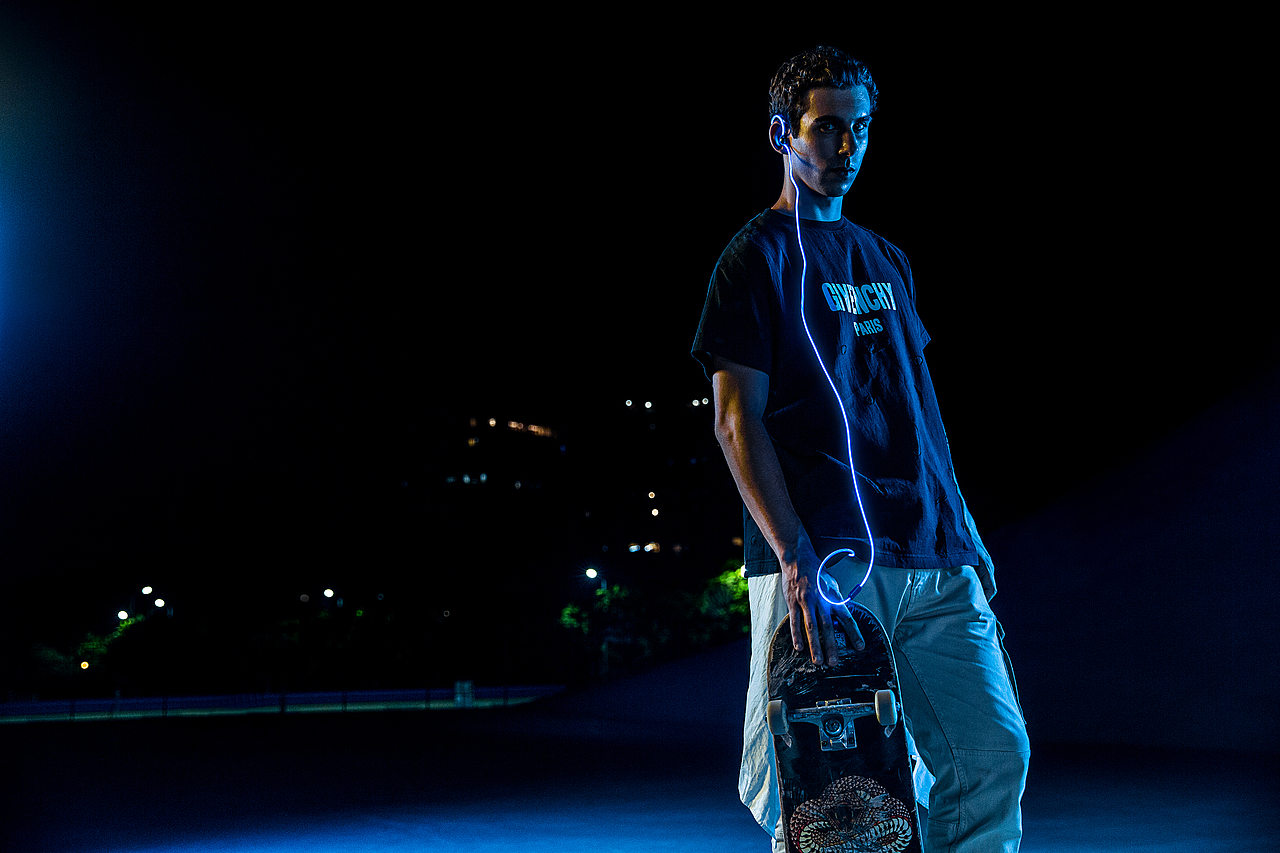 Meizu HALO Laser Bluetooth headset Photograph