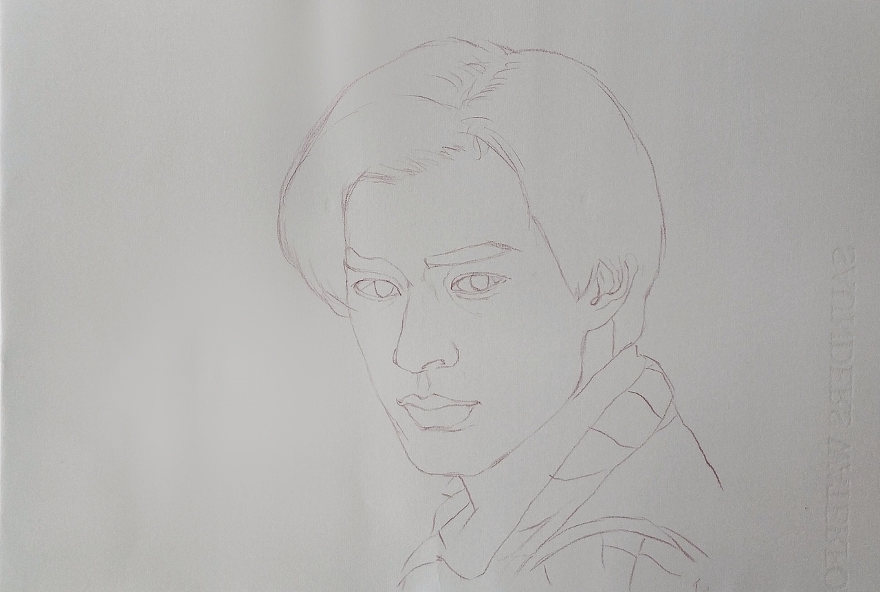 彩铅古天乐|纯艺术|绘画|w王振_原创作品-站酷zcool