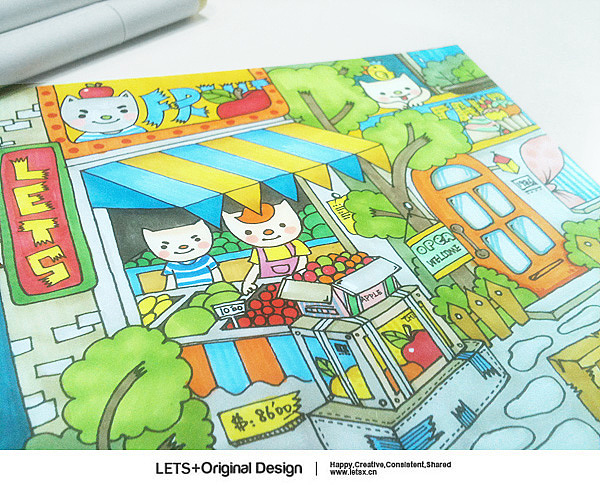 letsplus手绘插画第二弹(图ZMzQwNjg5Mg==) - 商业插画 - 站酷设计师童壮壮weiiew原创素材 - 站酷ZCOOL