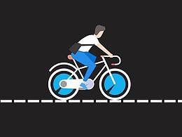 騎自行車的gif圖 加載動態(tài)圖