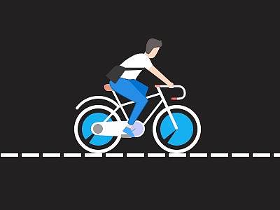 骑自行车的gif图 加载动态图