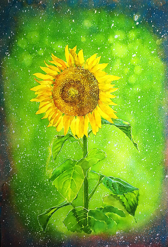 向日葵97|纯艺术|绘画|心上人j - 原创作品 - 站酷 (zcool)
