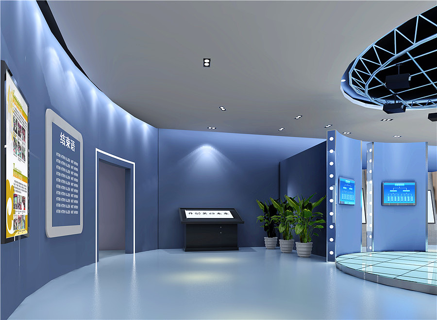 郑州电力展厅设计，办公空间设计（图ZMTY4NjMzNTY=） - 家装设计 - 站酷设计师李铭人原创素材 - 站酷ZCOOL