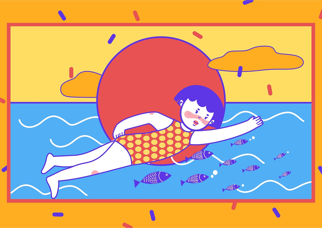 2018练习插画合集