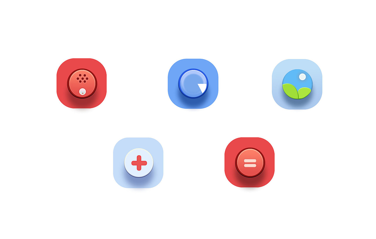 图标练习|平面|图案|洁thin_原创作品-站酷zcool