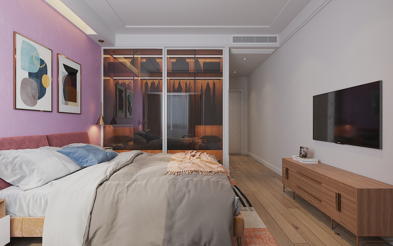 卧室练习（图ZMjAwNzYzOTI0） - 建筑/空间 - 站酷设计师李卓永原创素材 - 站酷ZCOOL