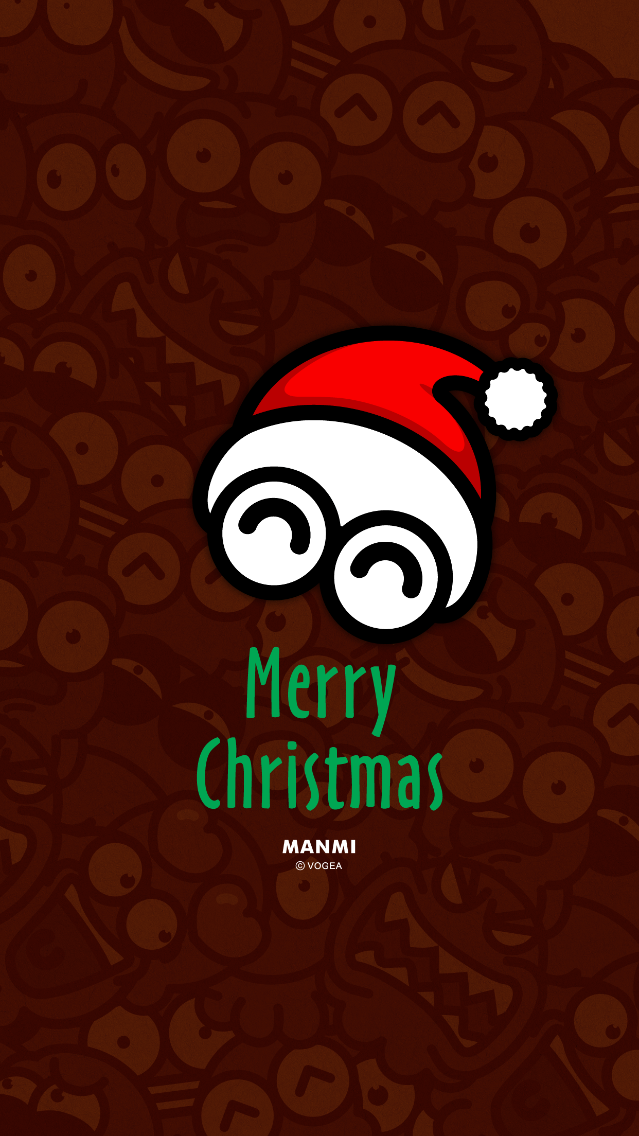 章小漫圣诞系列壁纸pc壁纸ios壁纸