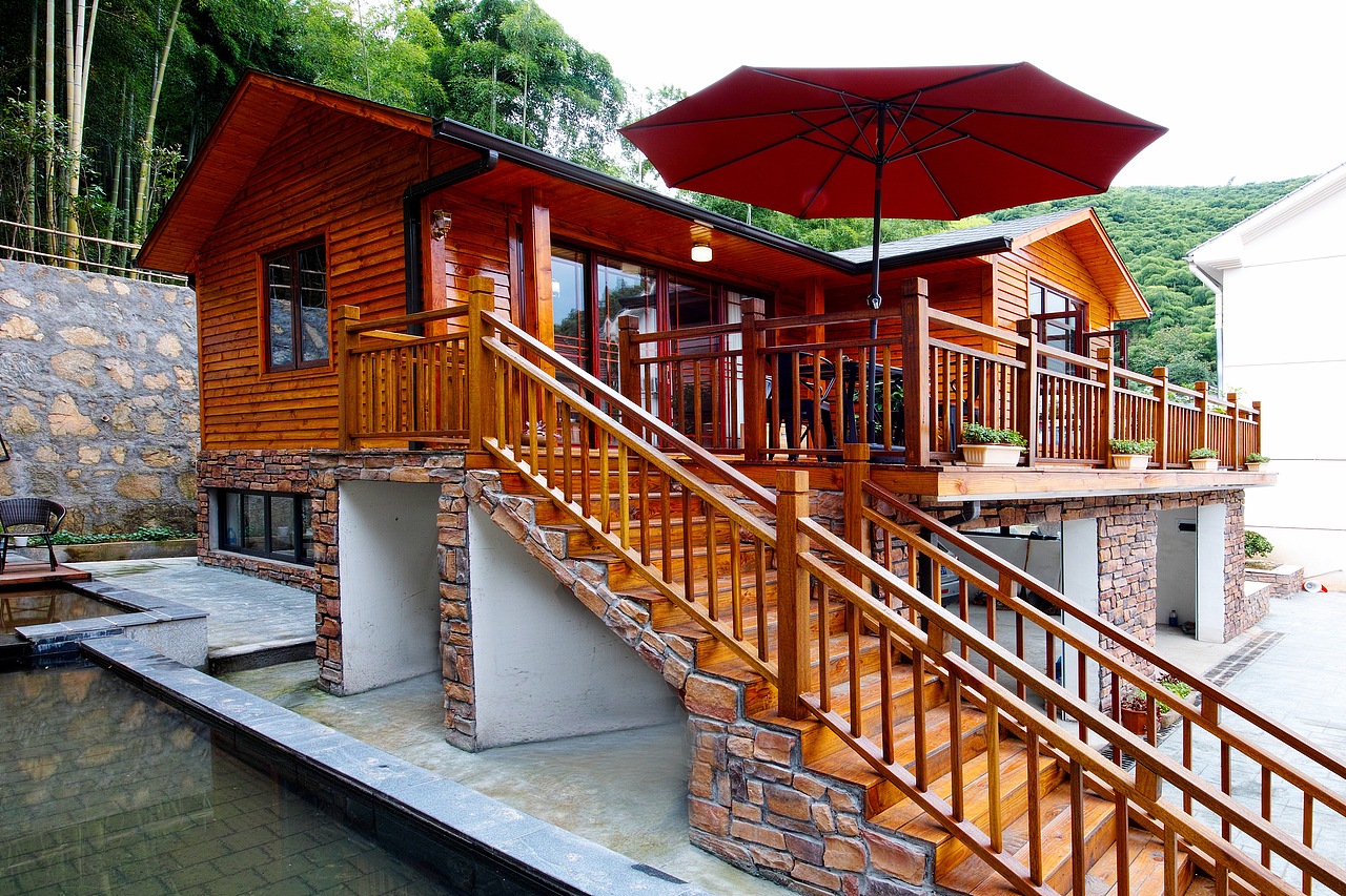 杭州木楼民宿摄影