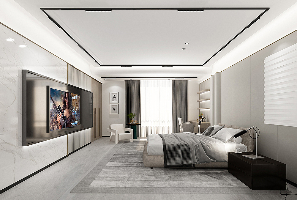 200平大宅空间设计（图ZMjc4MzEyODky） - 家装设计 - 站酷设计师空间设计师宣良原创素材 - 站酷ZCOOL