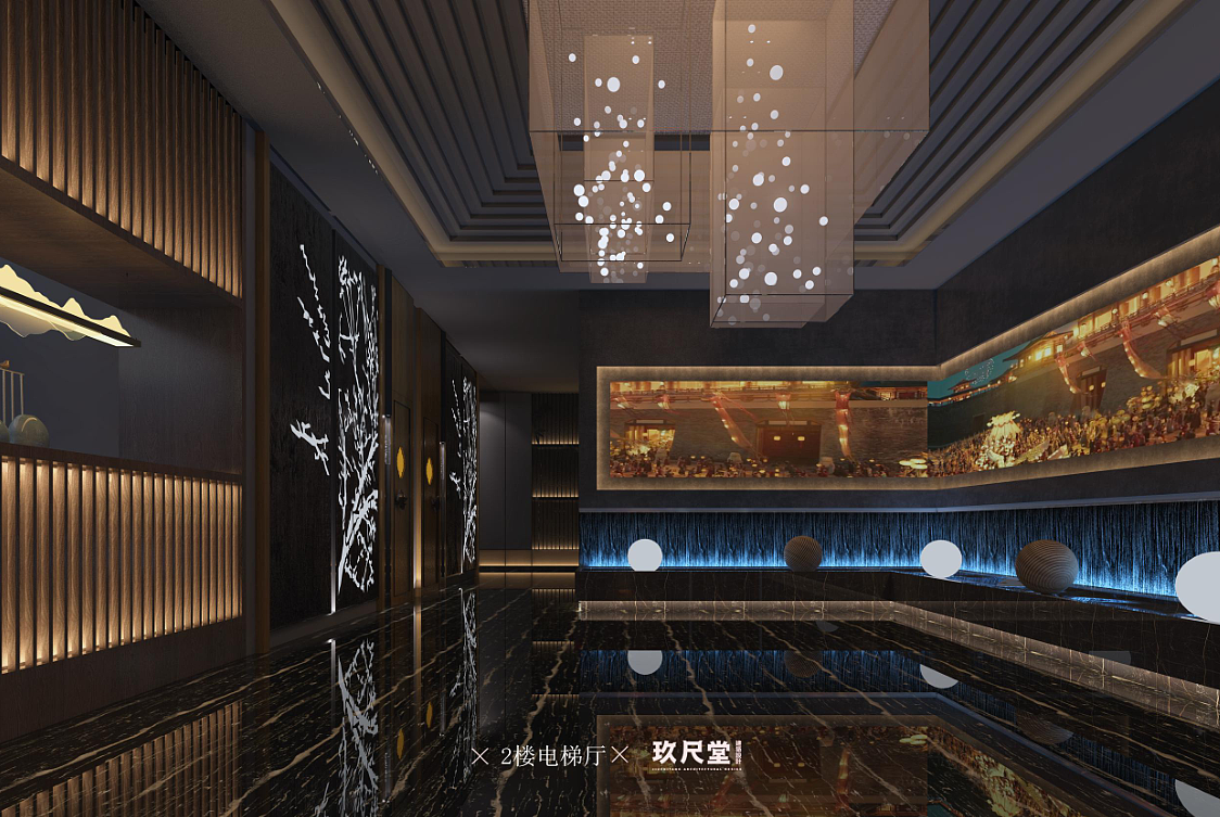 『唐式』沐足创意设计效果图（图ZMjcwOTMxMTY0） - 建筑设计 - 站酷设计师九尺堂建筑设计原创素材 - 站酷ZCOOL