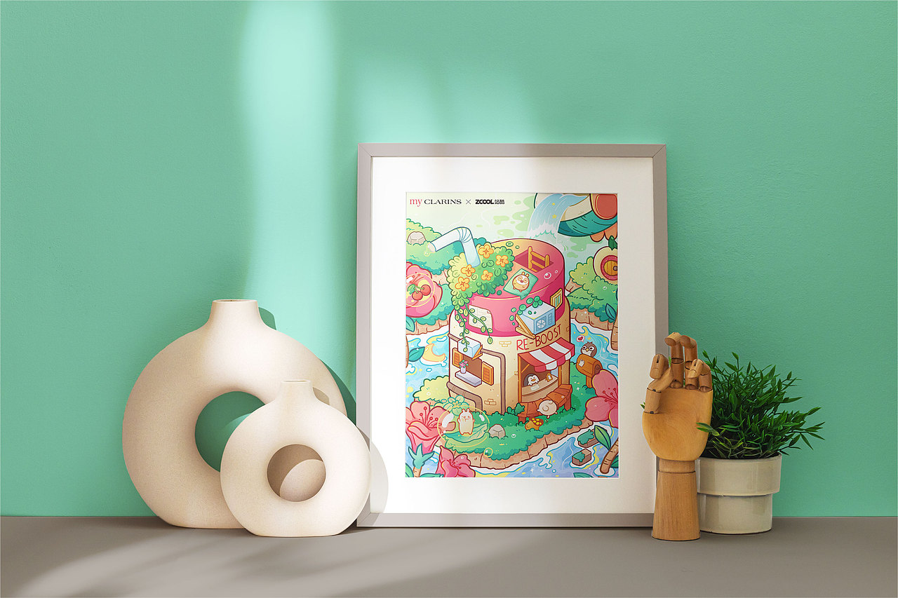 my CLARINS 寻找天然好食肌-自然乐园