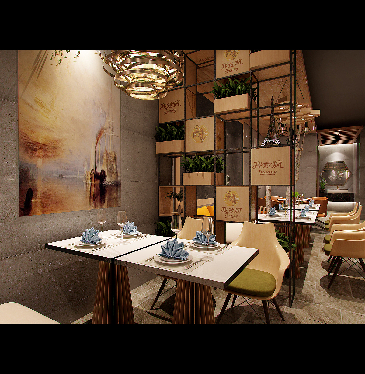 我爱疯蜂蜜体验店（图ZNTcwMjcyNjA=） - 展陈设计 - 站酷设计师代利强原创素材 - 站酷ZCOOL