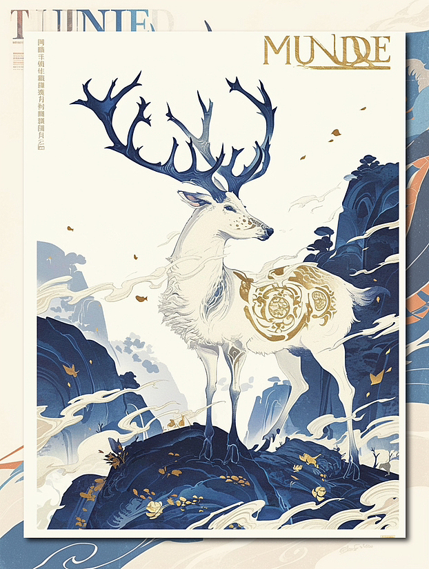 敦煌九色鹿系列