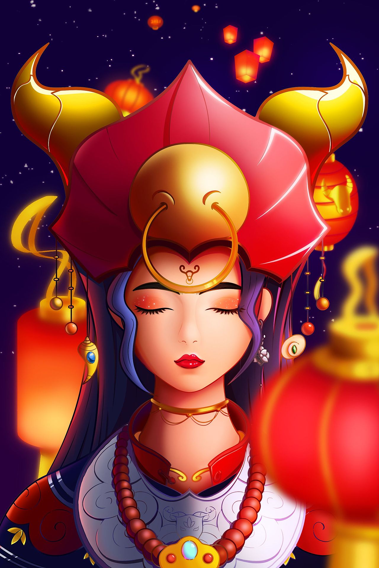 “牛妹儿”（图ZMjQyMzYzNzc2） - 商业插画 - 站酷设计师柒万原创素材 - 站酷ZCOOL