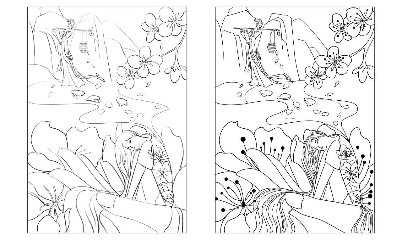 红楼梦-前世今生（图ZMzA2Nzc2MjQ4） - 商业插画 - 站酷设计师大粽子zz原创素材 - 站酷ZCOOL