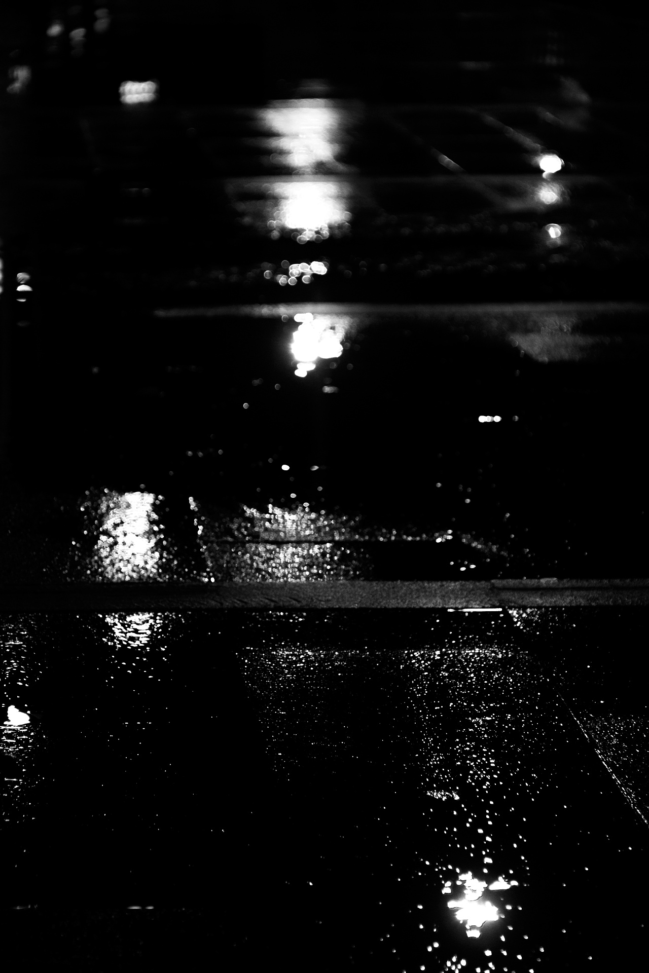 夜雨照片高清真实图片