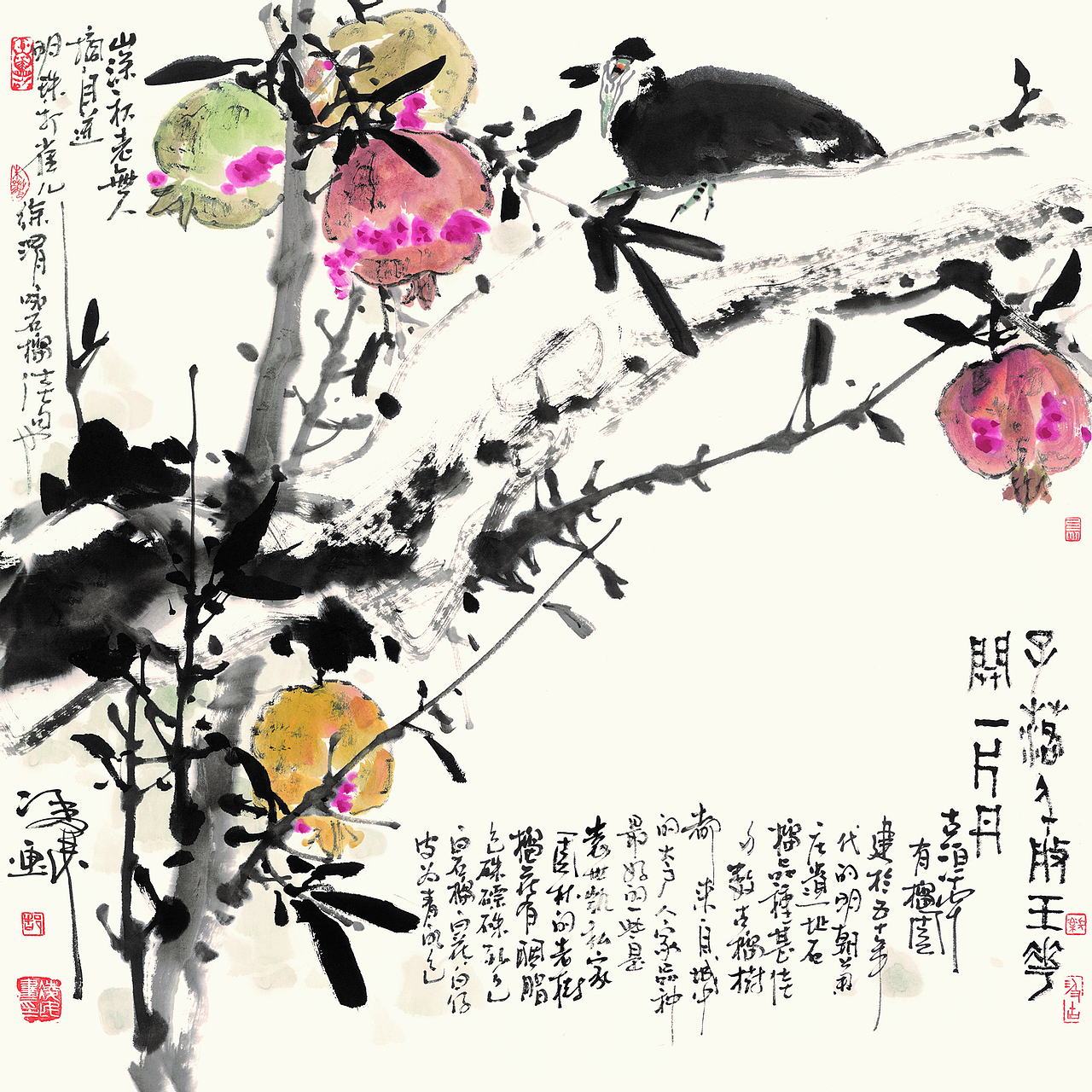 中国美术家协会会员郜凌民花鸟画欣赏