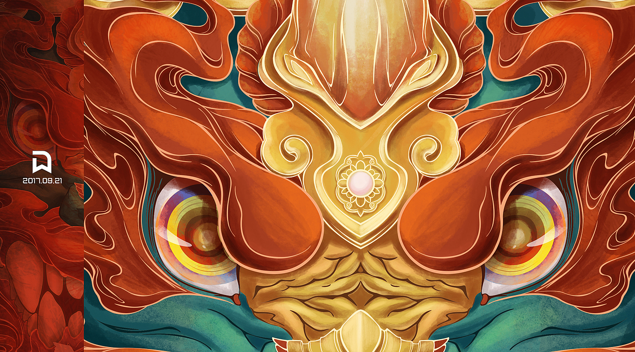 狮子（图ZOTIxOTU5NDQ=） - 商业插画 - 站酷设计师小学鸡dw原创素材 - 站酷ZCOOL