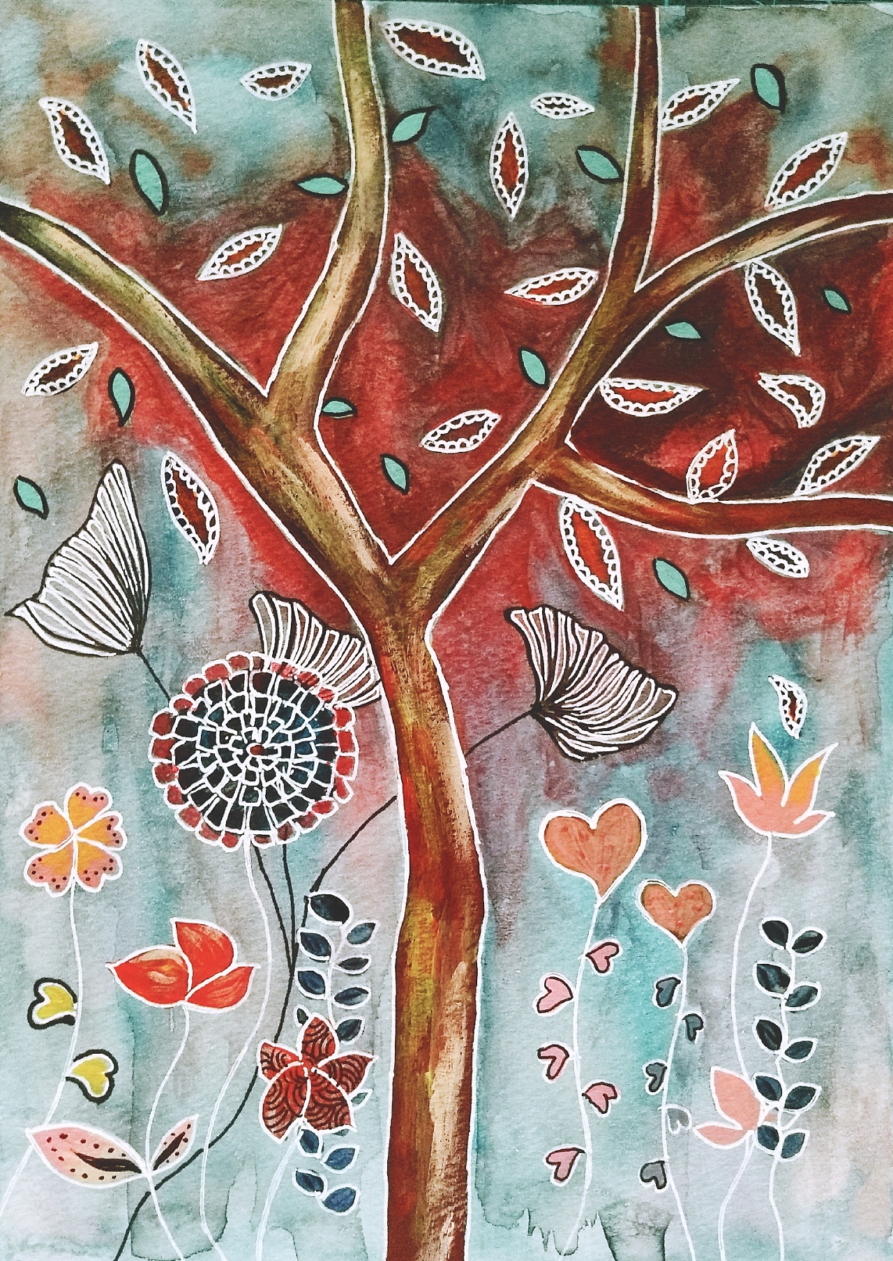 树|插画|创作习作|青源插画 - 原创作品 - 站酷 (zcool)