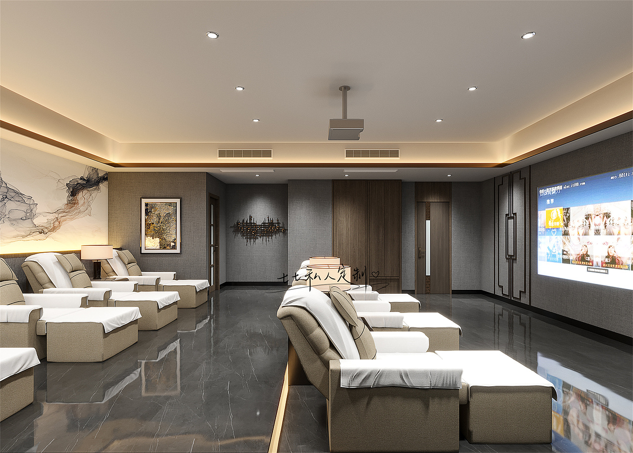 足浴会所:休闲放松的好去处 —— 日出设计