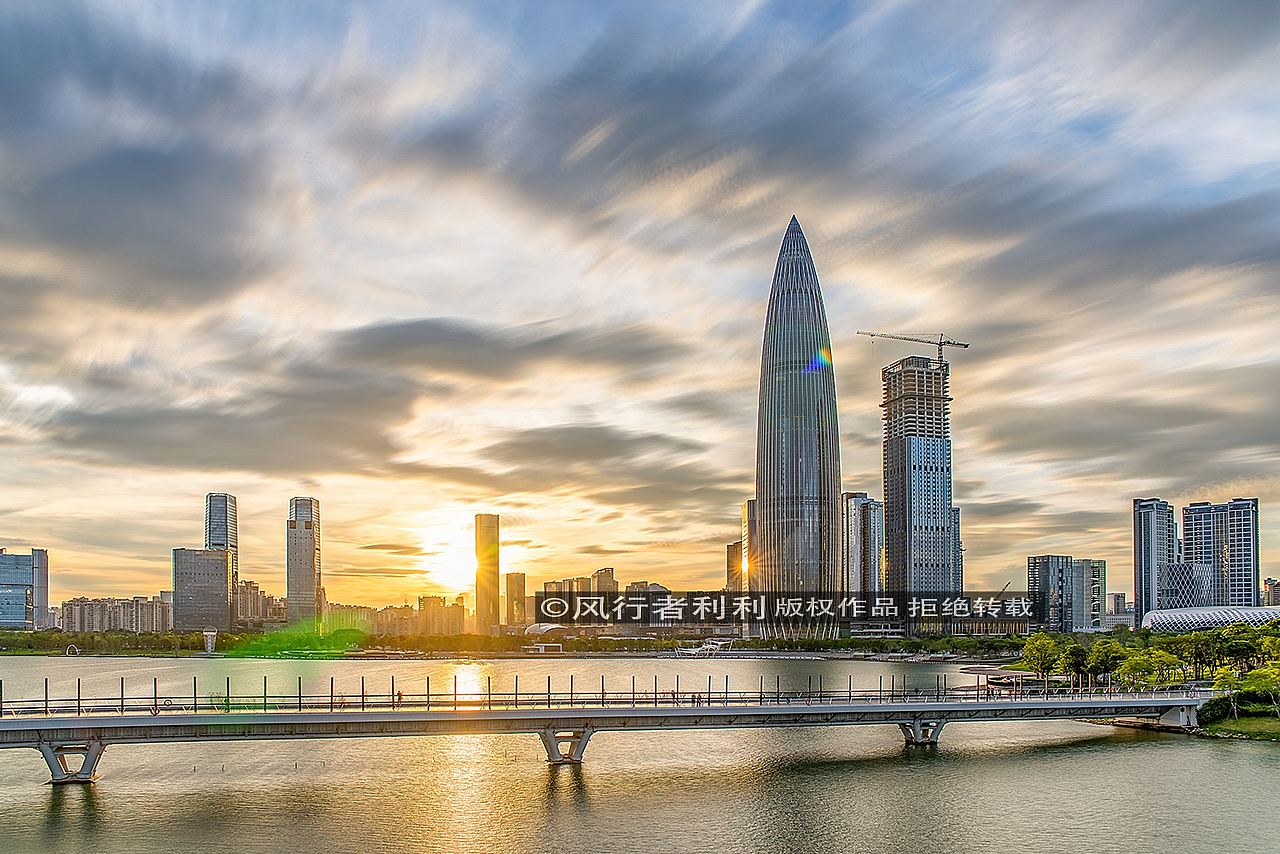 深圳后海延时摄影 