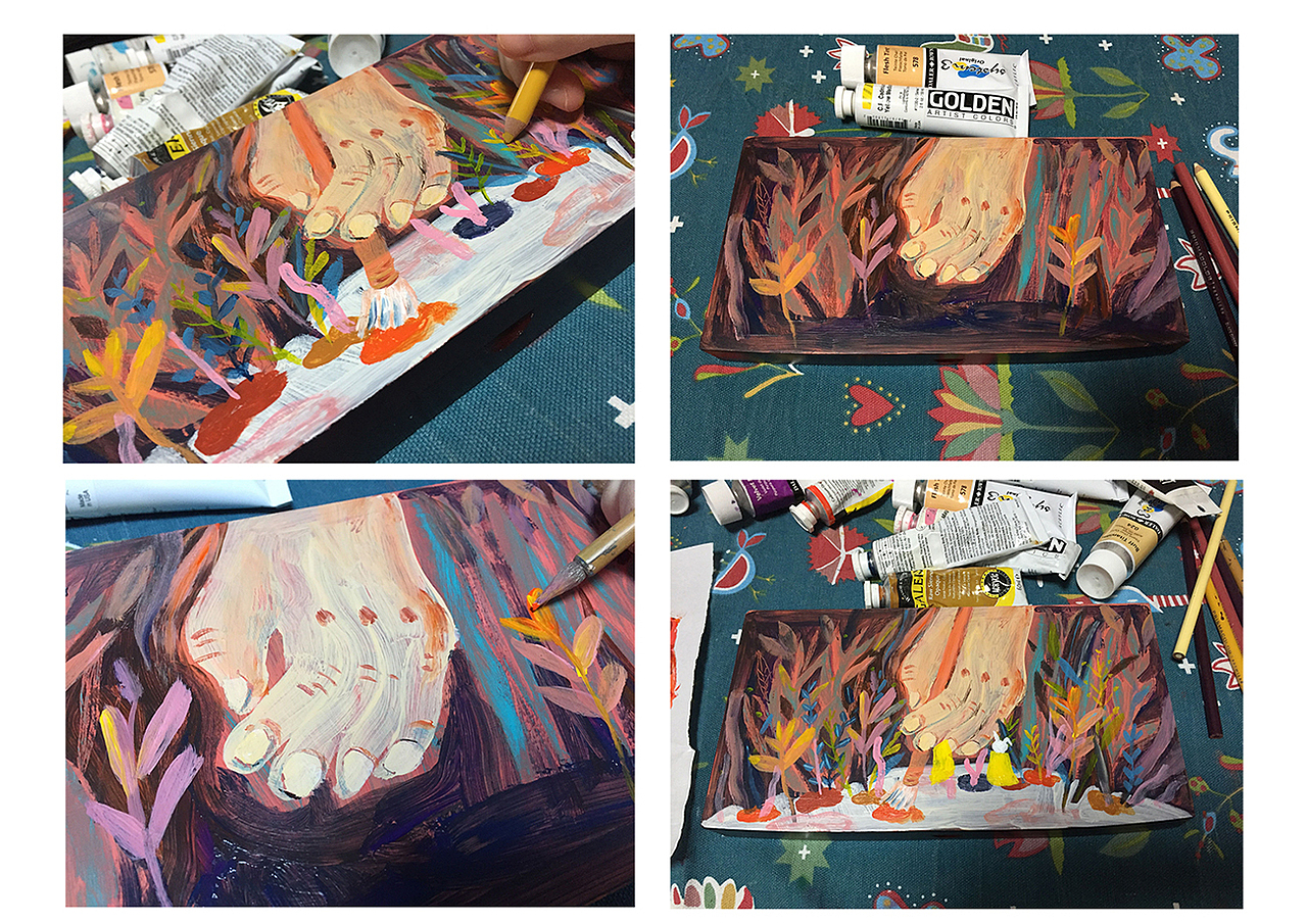 跟我一起来画画吧（图ZNzc4MDA0ODg=） - 商业插画 - 站酷设计师张王哲原创素材 - 站酷ZCOOL