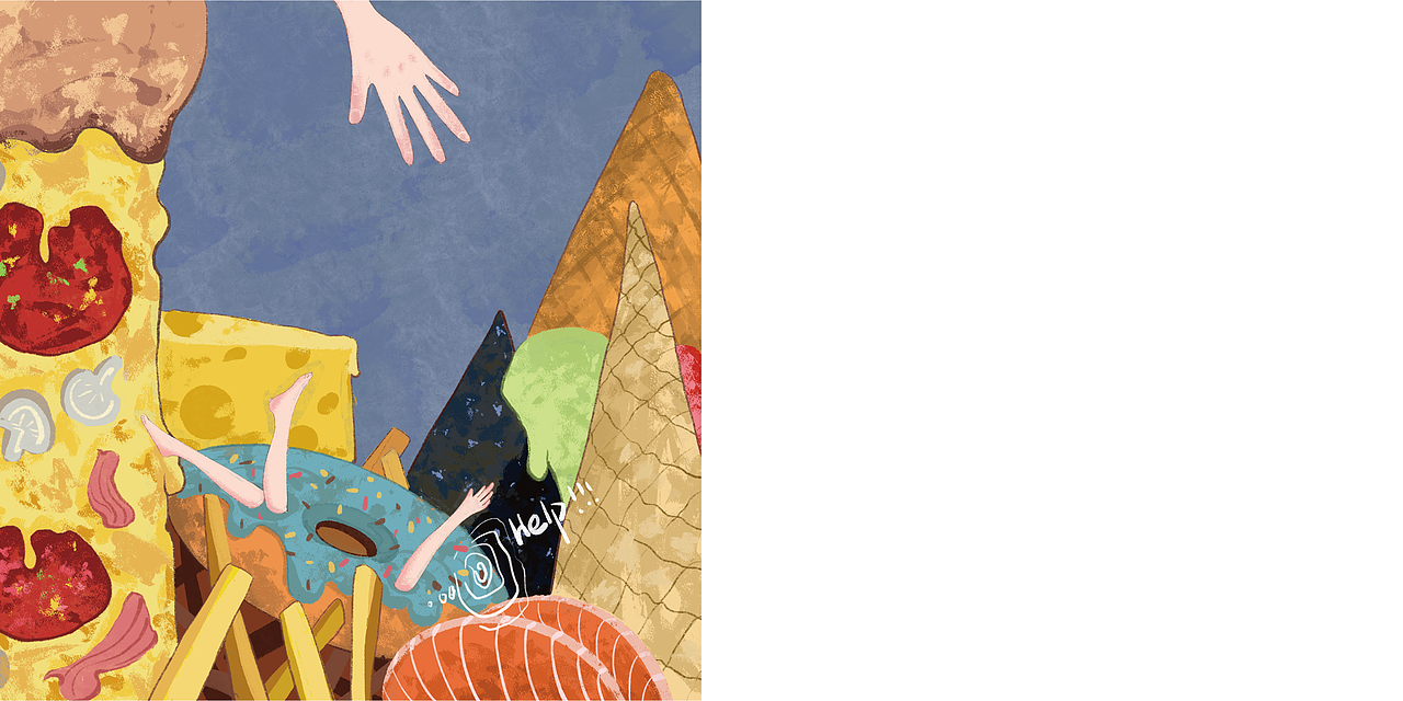 “我是我的敌人”绘本设计