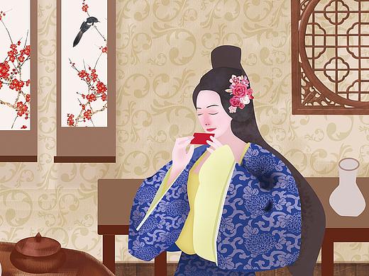 古风面膜包装设计