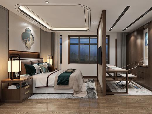 酒店大堂效果图图