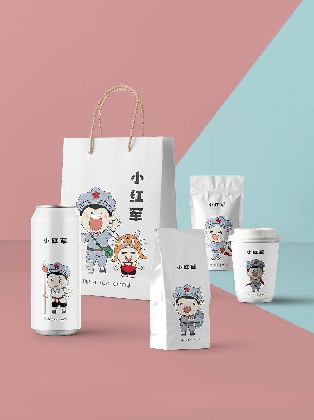 小红军文创产品设计