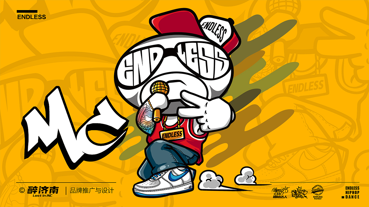 ENDLESS 新年伊始 卡通人物