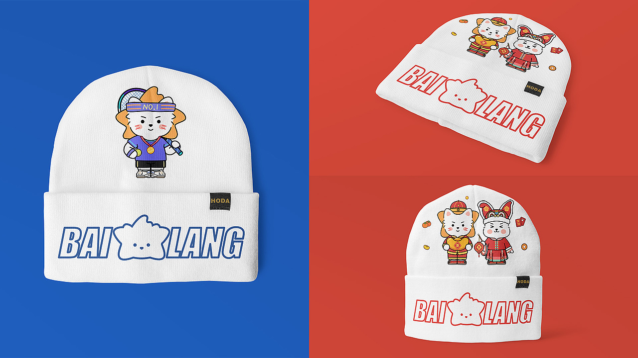 【云卷与白浪】原创IP形象设计