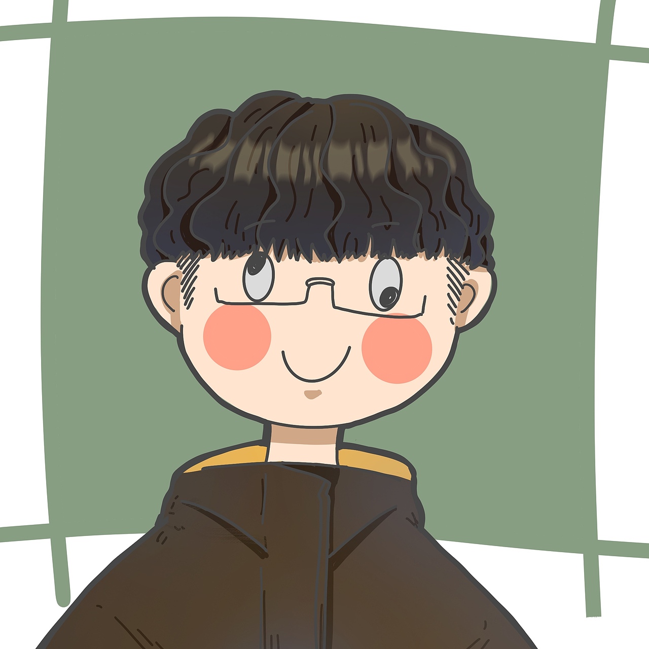 給朋友們的頭像～（圖ZMzA1MTAwODA4） - 創(chuàng)作習作 - 站酷設計師瞎耗子原創(chuàng)素材 - 站酷ZCOOL