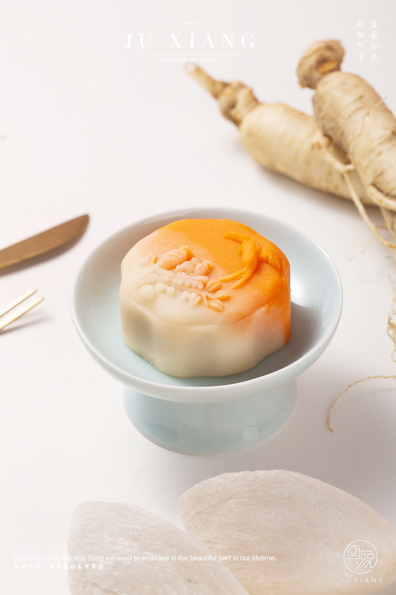 浮颗森 | 人参月饼拍摄案例（图ZMzQ4NTMwOTgw） - 产品摄影 - 站酷设计师具象视觉JUX原创素材 - 站酷ZCOOL