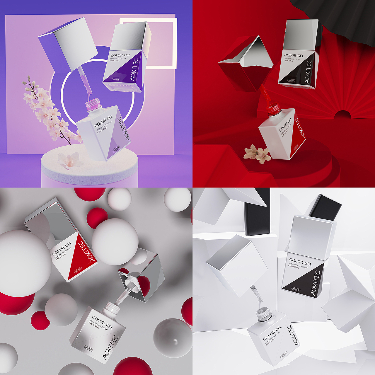 AOKITEC甲油胶（图ZMzIwNTkzMjE2） - 包装 - 站酷设计师玖幺四原创素材 - 站酷ZCOOL