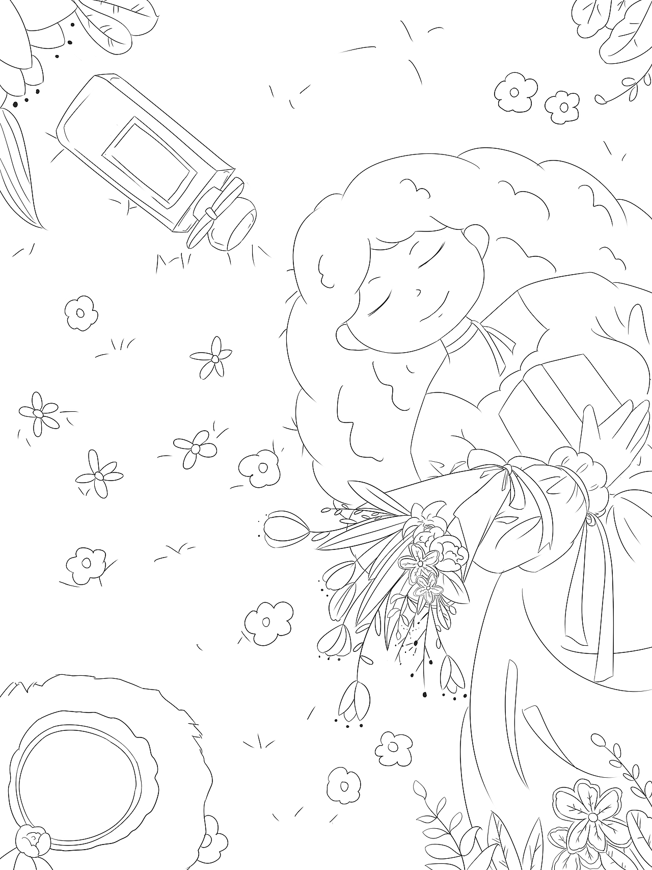 藏在森林里的清香（图ZMzAyNzc5MjE2） - 商业插画 - 站酷设计师MOISHA原创素材 - 站酷ZCOOL