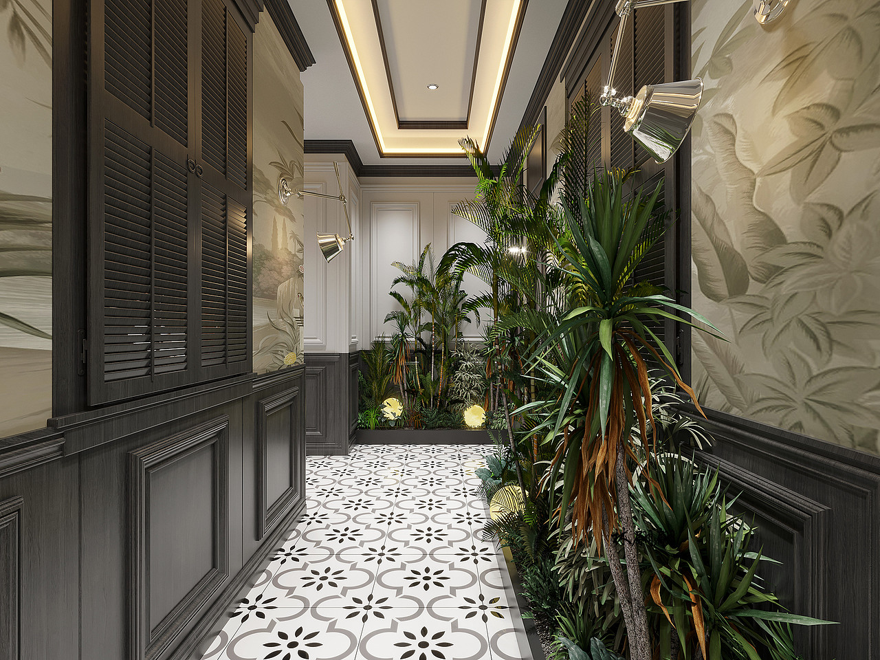 棋牌室设计|娴静雅致的棋牌空间（图ZMzUxNzIwMDcy） - 商业空间设计 - 站酷设计师林翩翩原创素材 - 站酷ZCOOL