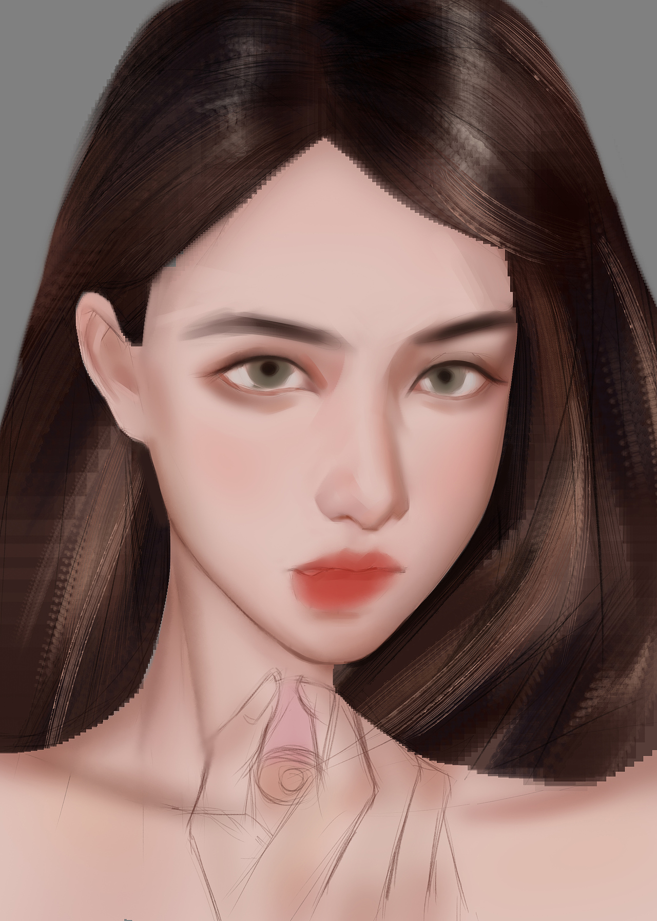 【82】皮肤质感（图ZMjg1NDc4NjYw） - 创作习作 - 站酷设计师画画的小写原创素材 - 站酷ZCOOL